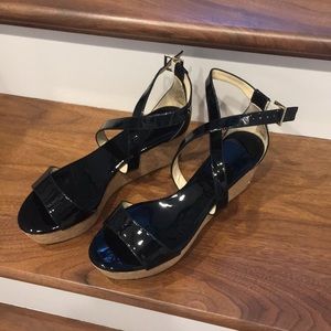 Jimmy Choo black sandals size 8